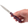 Нож столовый OPINEL №113, деревянная рукоять, блистер, нержавеющая сталь, сливовый 001919
